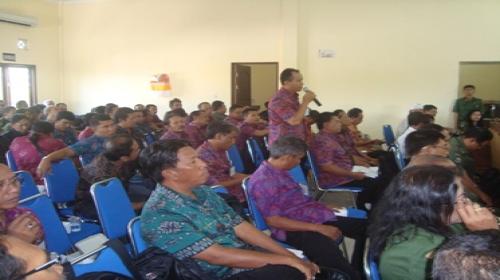 Bintek Kepala Lingkungan / Kepala Dusun se Kecamatan Denpasar Selatan Tahun 2015