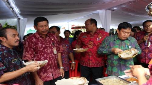 Lomba Desa Tingkat Kota Denpasar yang mewakili Kecamatan Denpasar Selatan yaitu Desa Pemogan