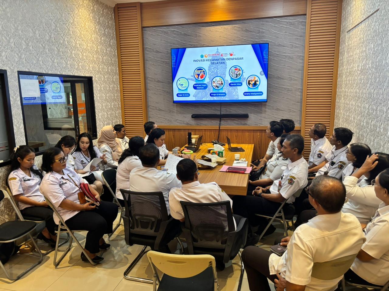 Studi Tiru dari Kecamatan Denpasar Utara Terkait Implementasi Reformasi Birokrasi dan Pembangunan Zona Integritas Menuju WBK di Kecamatan Denpasar Selatan