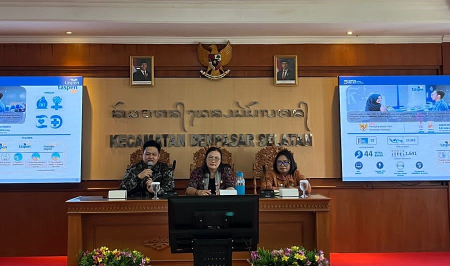 Sosialisasi Ketaspenan di Kantor Camat Denpasar Selatan